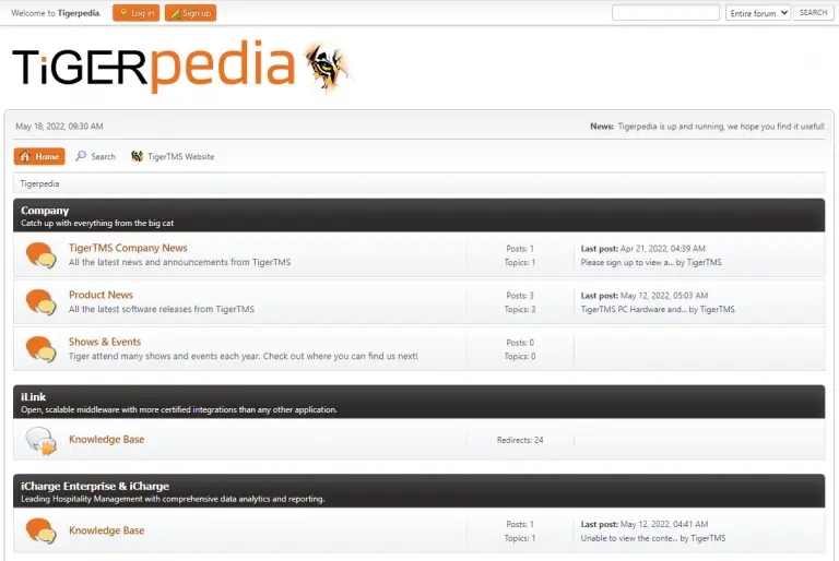 Tigerpedia Forum